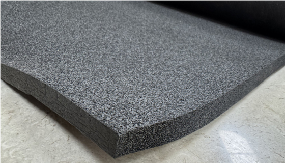 Tecido camuflado de 3 mm Celo aberto preto EPDM espuma de borracha folha Neoprene espuma de isolamento personalizável Gasket Tamanho 1000 × 2000mm