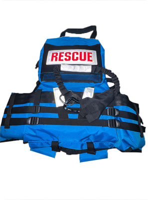 150N Profissional Multi-pocket salva-vidas de alta flutuabilidade PFD Water Rescue Life Jacket para esportes aquáticos extremos