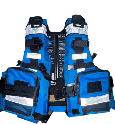 150N Profissional Multi-pocket salva-vidas de alta flutuabilidade PFD Water Rescue Life Jacket para esportes aquáticos extremos