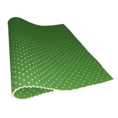 Fios de tecido de Neoprene de malha laminada verde ECO Friendly