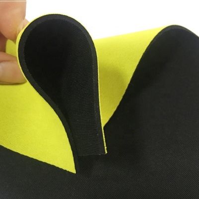 2 lados revestidos de nylon revestido de neoprene para cobertura, Sbr 4mm tecido de neoprene, tecido elástico, adequado para artigos esportivos, tecido de equipamento de proteção, tecido à prova d'água