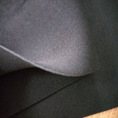 Folha de tecido de neoprene laminado de borracha CR 3Mpa 35-45 Shore A para meias, borracha dura, material de vedação, à prova d'água e retardante de chamas