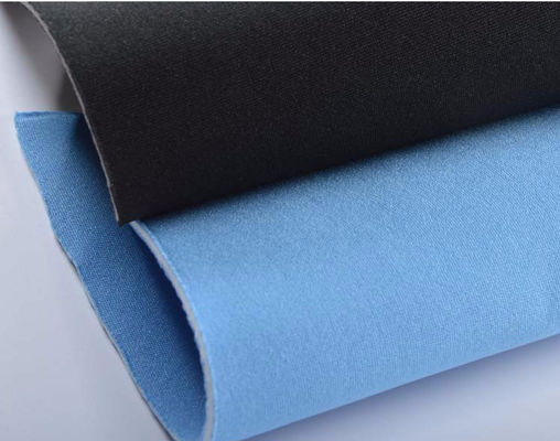 30% 50% SCR Borracha Neoprene Esponja Esponja, Tecido de Neoprene de 3 mm azul macio
