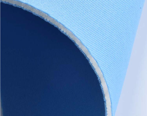 30% 50% SCR Borracha Neoprene Esponja Esponja, Tecido de Neoprene de 3 mm azul macio