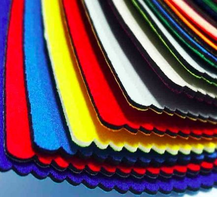 2 lados revestidos de nylon revestido de neoprene para cobertura, Sbr 4mm tecido de neoprene, tecido elástico, adequado para artigos esportivos, tecido de equipamento de proteção, tecido à prova d'água