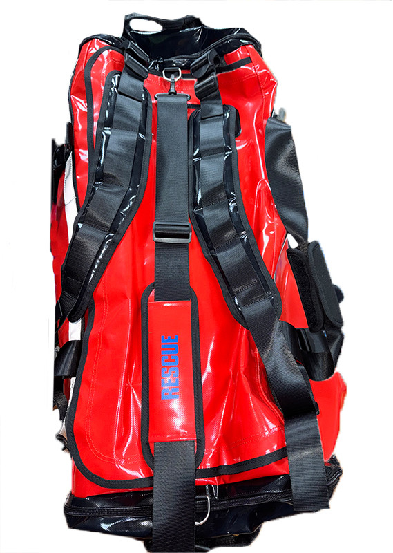 Saco de equipamento de grande capacidade de 60L brilhante Separação seca e molhada Faixas multifuncionais Impermeáveis para equipamento de mergulho Armadilhas Equipamento de pesca Armazenamento