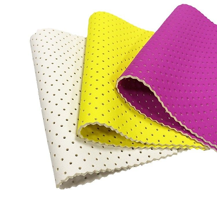 Rolo de tecido de neoprene de duas faces 100% de policloroprene impermeável, tecido perfurado, tecido poroso, tecido respirável, malha