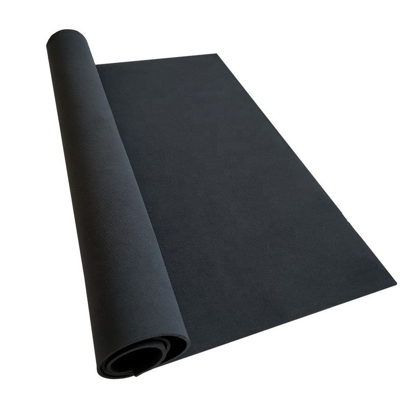 SGS Laminated Black Foam Rubber Padding Silicone Sponge Sheet 1mm-20mm Espessura,Surf Suit,Swimsuit,Scuba Suit Fabric, Forro, Alta Elasticidade, Impermeável e Preservação de Calor