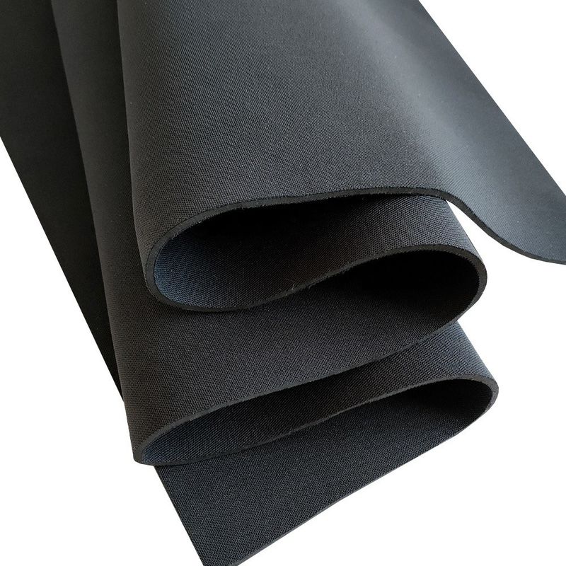 O dobro tomou partido folha de borracha laminada 3mm do neopreno do CR para o drysuit